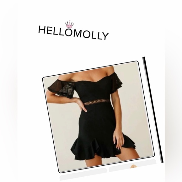Hello Molly Dresses & Skirts - ❤️‍🔥❤️‍🔥2/14❤️‍🔥❤️‍🔥Hello Molly Black Dress size 6 nwot